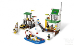 LEGO -  - 4644 - Kishajó kikötő